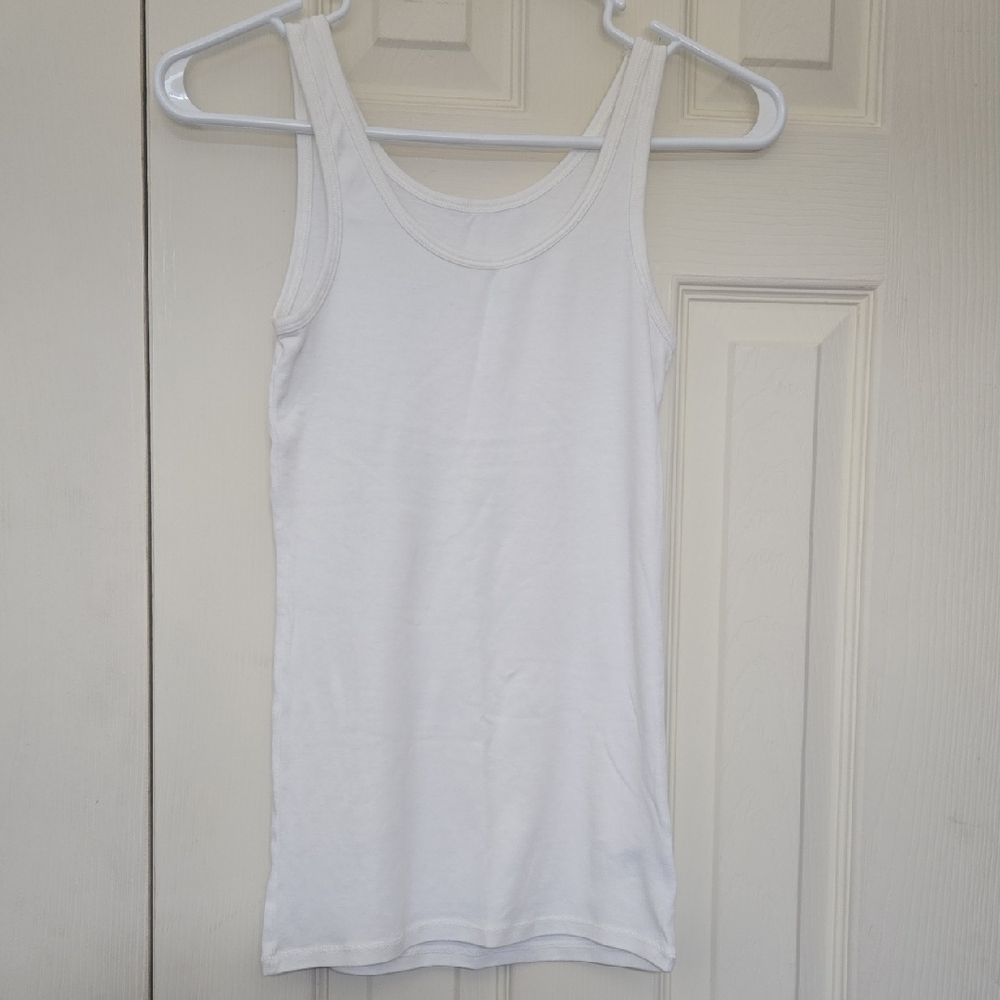 a new day White Tank Top